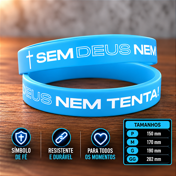 SEM DEUS NEM TENTA - Azul Clara