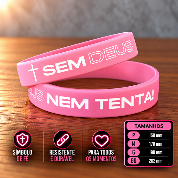 SEM DEUS NEM TENTA - Rosa