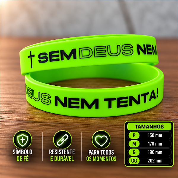 SEM DEUS NEM TENTA - Verde Limão