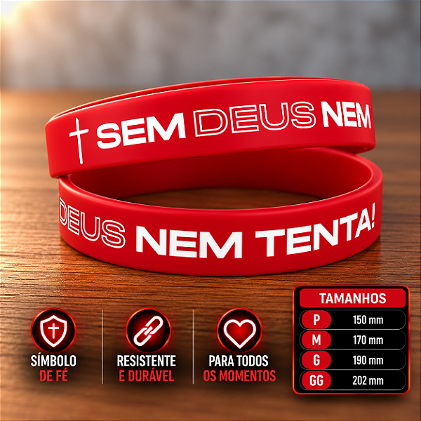 SEM DEUS NEM TENTA - Vermelha