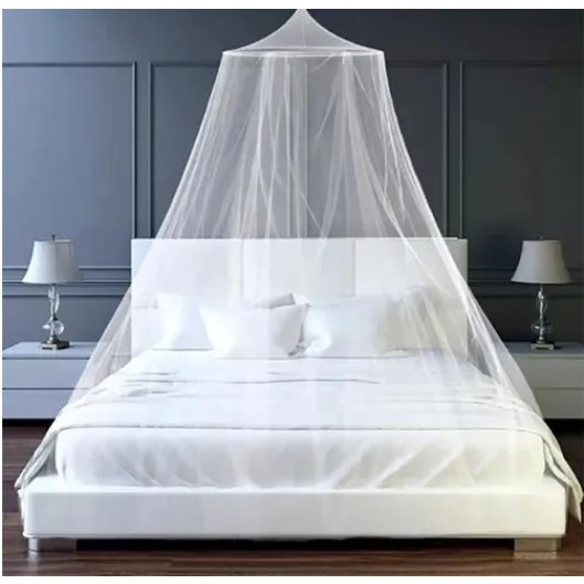 Mosquiteiro Casal Extra King Gigante Branco Anti Pernilongo