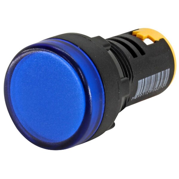 L20-AR1-BLP | Sinaleiro Led 22mm - 110vcc/vca - Azul | Metaltex