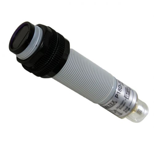 P18D-10-ACB-K12 | Sensor Fotoelétrico Difuso Nf - Distância Sensora: 10cm (110v - 220v) C/ Conector M12 | Metaltex
