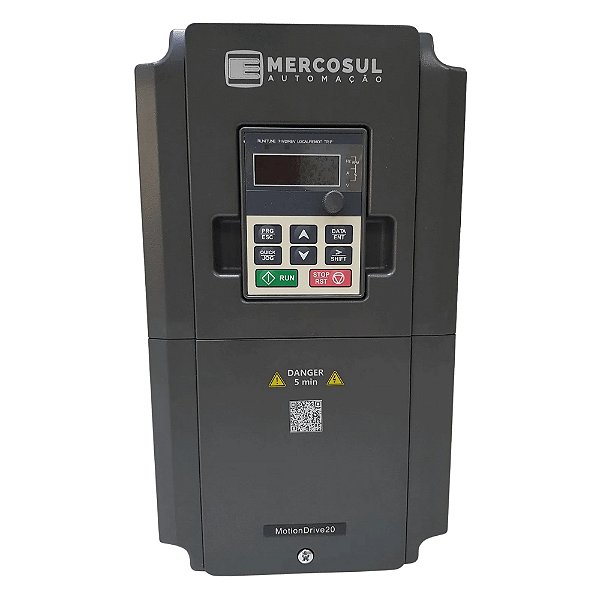 MD10-1R5G-S2-B | Inversor de Frequência Mercosul/Motronics 2CV 7,5A 1,5kW Monofásico 220V | Motronics