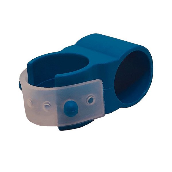 Suporte De Mangueira Azul Claro