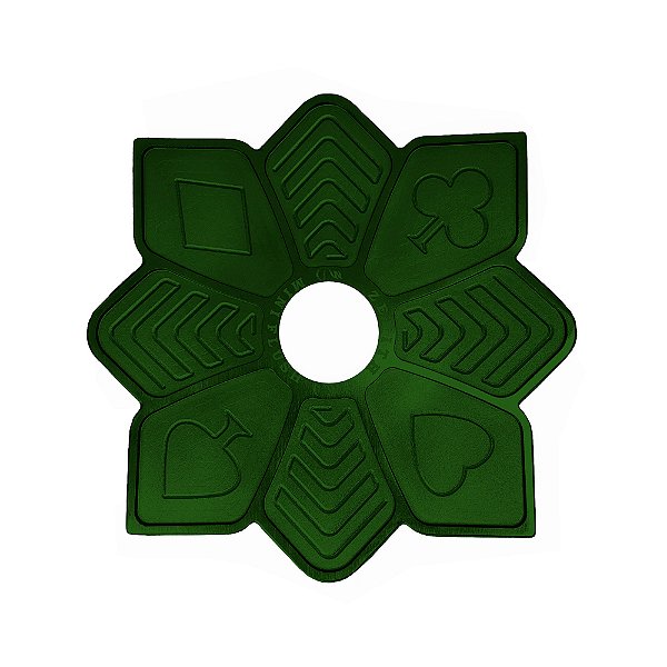 Prato Zenith Flush Pequeno Verde Escuro