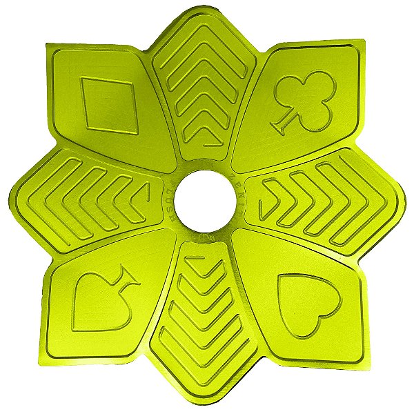 Prato Zenith Flush Grande Verde Neon