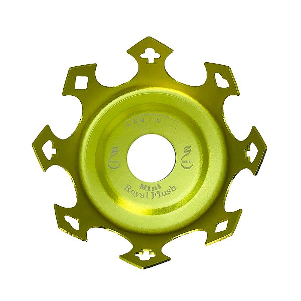 Prato Zenith Coroa Royal Mini Verde Neon