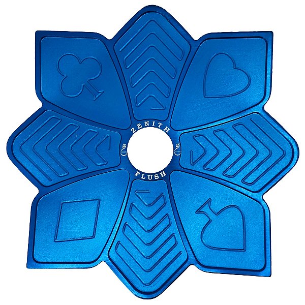 Prato Zenith Flush Grande Azul Escuro