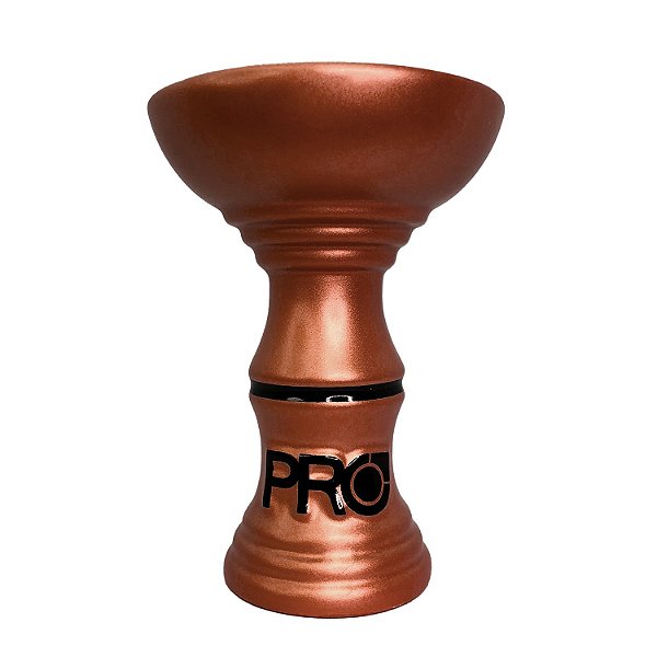 Rosh Pro Hookah Premium Metalico Cobre com Preto
