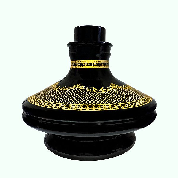 Vaso Chama Aladin Renda Pequeno Preto