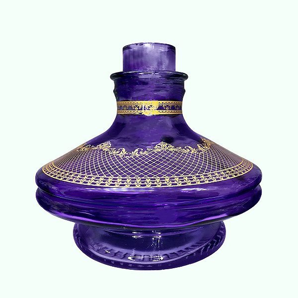 Vaso Chama Aladin Renda Pequeno Roxo