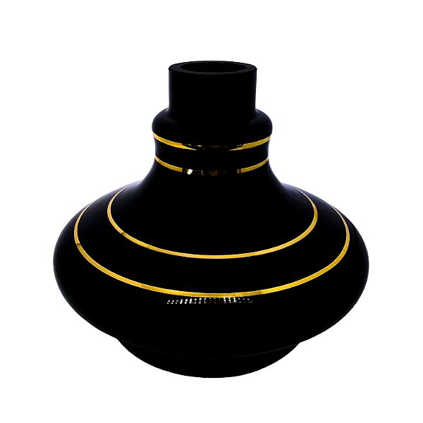Vaso Md Aladin Pequeno Filete Preto