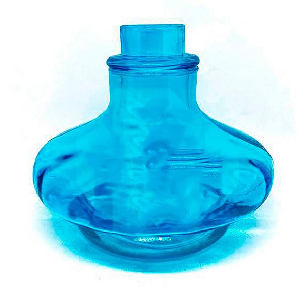 Vaso Chama Aladin Liso Pequeno Azul