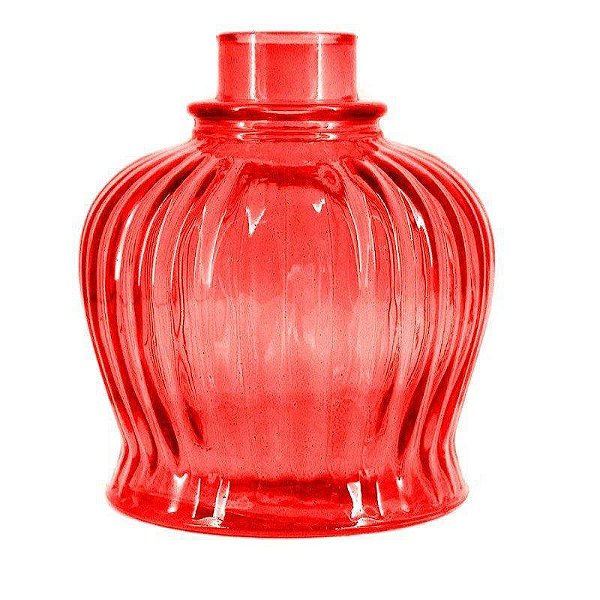 Vaso Chama Qt Pequeno Vermelho