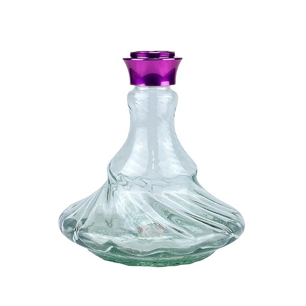 Vaso Amazon Godzilla Roxo / Transparente