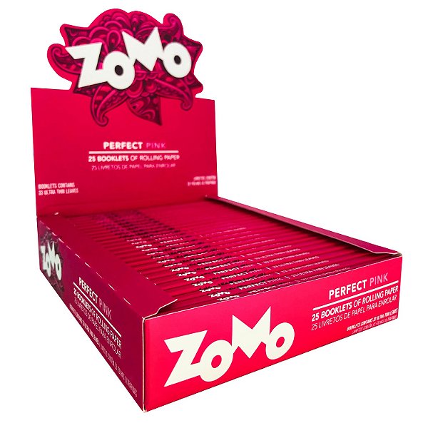 Seda Zomo Paper Perfect Pink King Size Display 25 Un