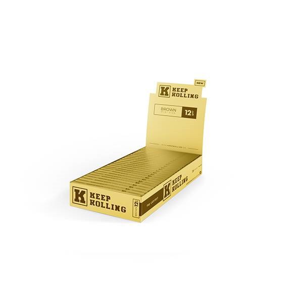 Seda Keep Rolling Brown Mini Size Com 25 Unidades