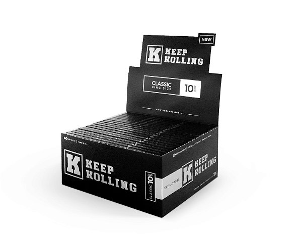 Seda Keep Rolling Classic King Size Display Com 40 Unidades