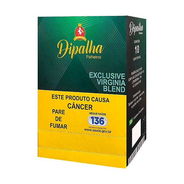 Palheiro Dipalha Regular Exclusive Virginia Blend com 10