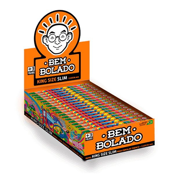 Seda Bem Bolado Pop Slim 1 barra 4 Display Com 25 Unidades