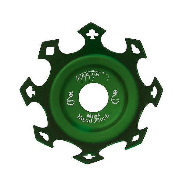 Prato Zenith Coroa Royal Mini Verde Escuro