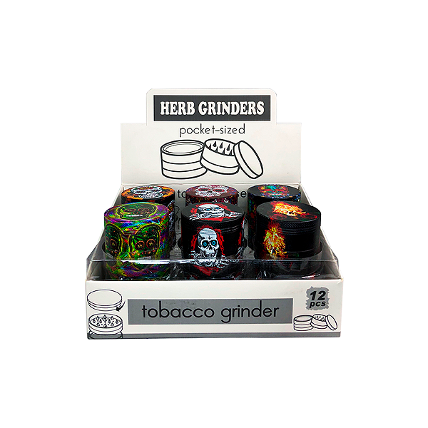 Dichavador Metal Skull Mix Medio 4 Partes