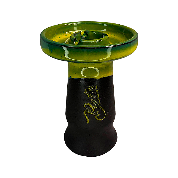 Rosh Beta Bowl Black Line Cuba Escorrida Amarelo e Verde