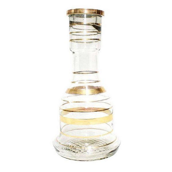 Vaso Sino 26 Cm Dourado