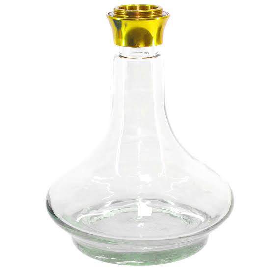 Vaso Amazon Future Pride Dourado c/ Transparente
