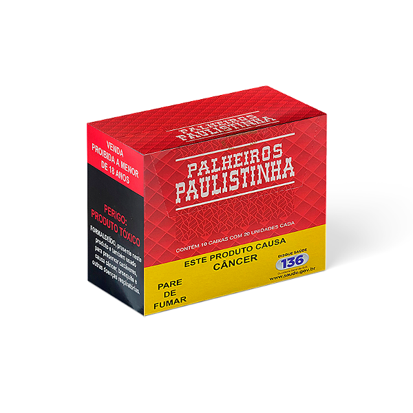 Palheiro Paulistinha Cereja Ice 10x20