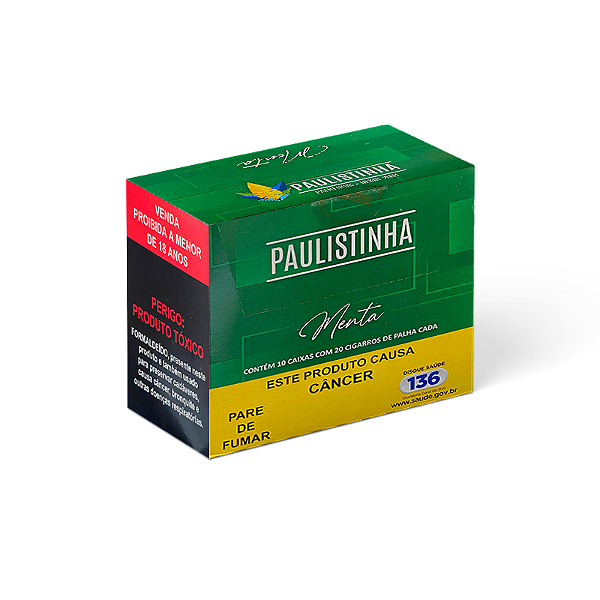 Palheiro Paulistinha Menta 10x20