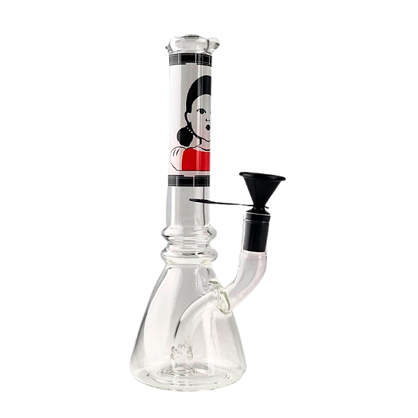 Bong Vidro Squid Game Medio 20cm x 20mm