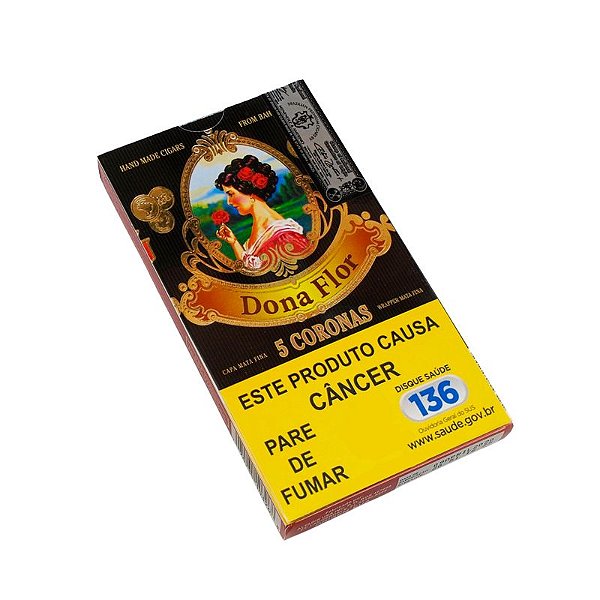 Charuto Dona Flor Corona Caixa Com 5 Unidades