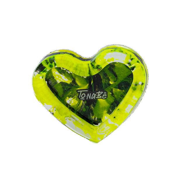 Cinzeiro Tonabé Coração Verde