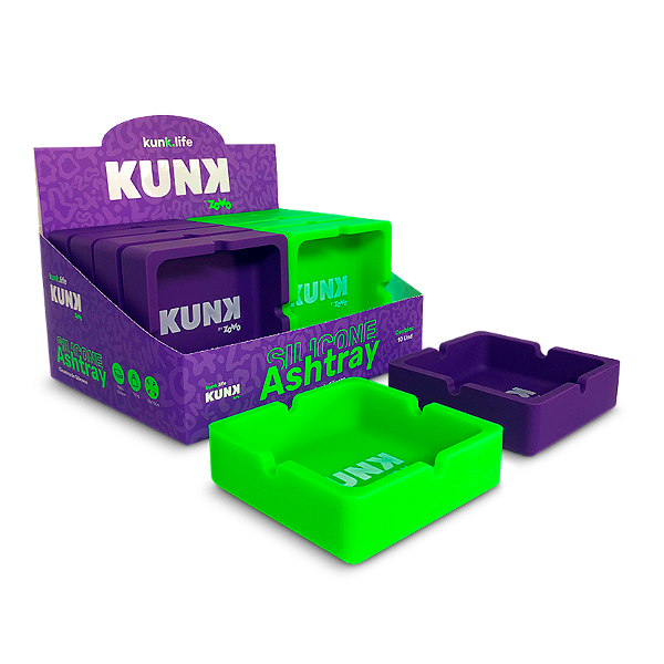 Cinzeiro Silicone Kunk Display Com 10 Unidades