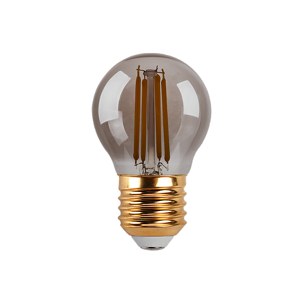 LAMPADA MINI BULBO G45 FILAMENTO DE LED 4W 2400K 400LM 100-240V E-27 - 3.650.5838