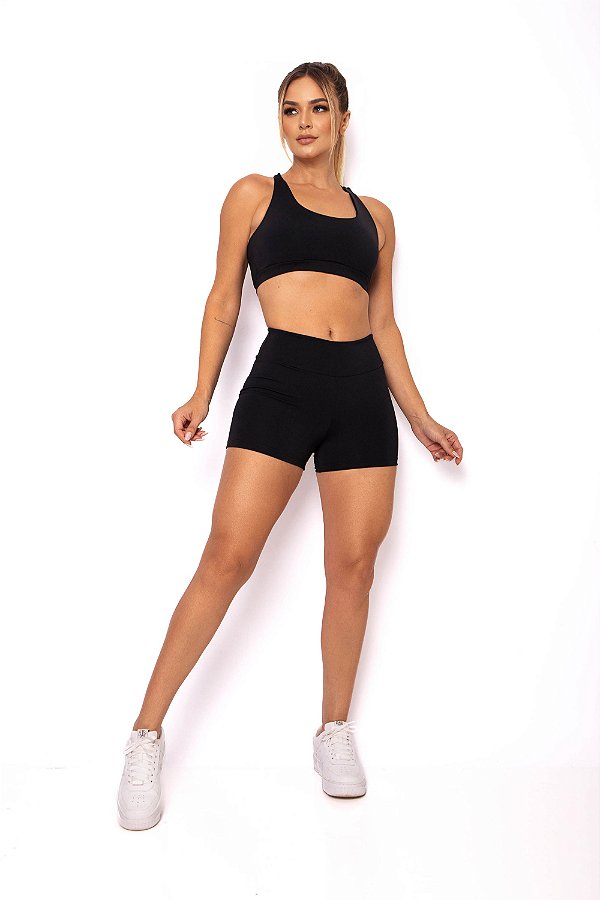 Roupas esportivas femininas para shorts top de marca