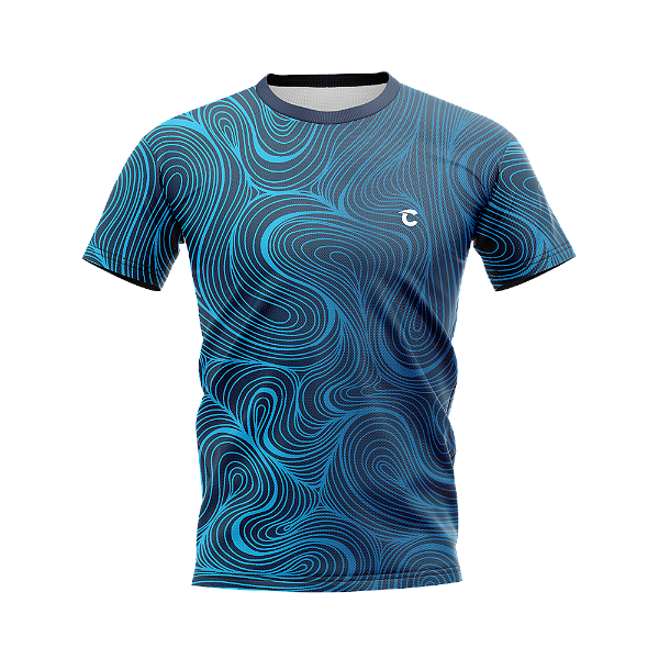 Camiseta Cazual Dry Sportswear Modelo Plus Size UV 50+ CBPS#0010