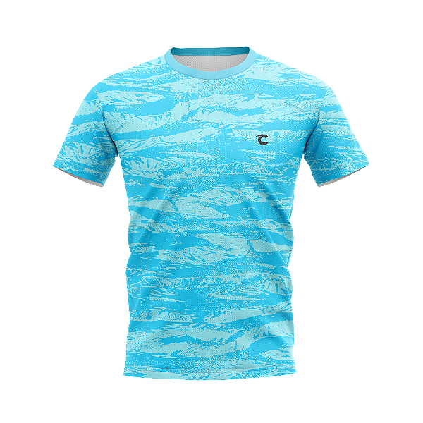 Camiseta Cazual Dry Sportswear Modelo Plus Size UV 50+ CBPS#0035