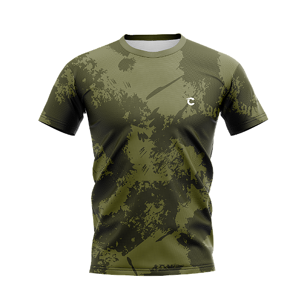 Camiseta Cazual Dry Sportswear Modelo Plus Size UV 50+ CBPS#0038