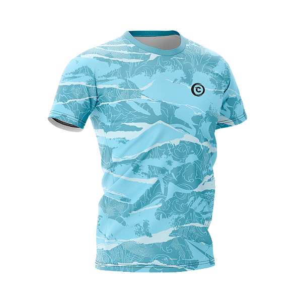 Camiseta Masculina Cazual Dry Fit Confort Premium Sportswear UV 50+ Modelo CDP#0017