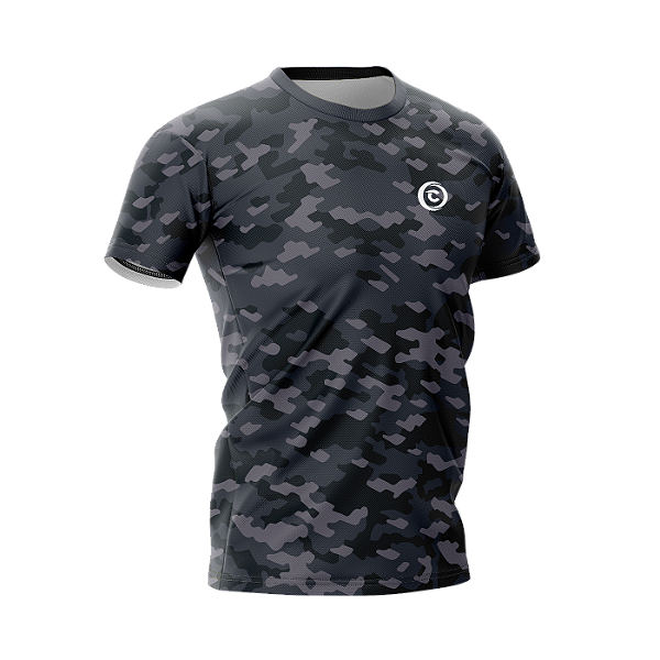 Camiseta Masculina Cazual Dry Fit Confort Premium Sportswear UV 50+ Modelo CDP#0019