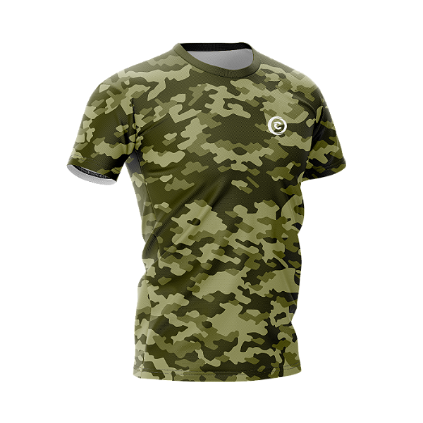 Camiseta Masculina Cazual Dry Fit Confort Premium Sportswear UV 50+ Modelo CDP#0021