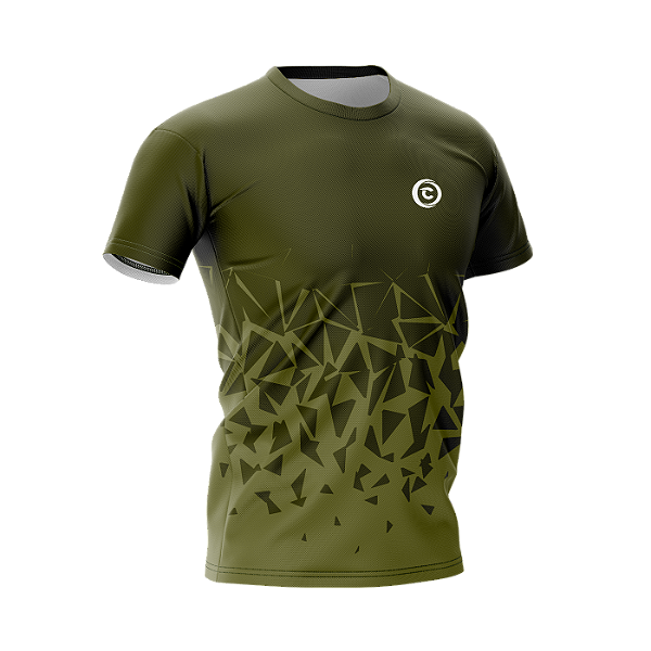 Camiseta Cazual Confort Premium Plus Size Sportswear UV 50+ Modelo CDPPS#0008