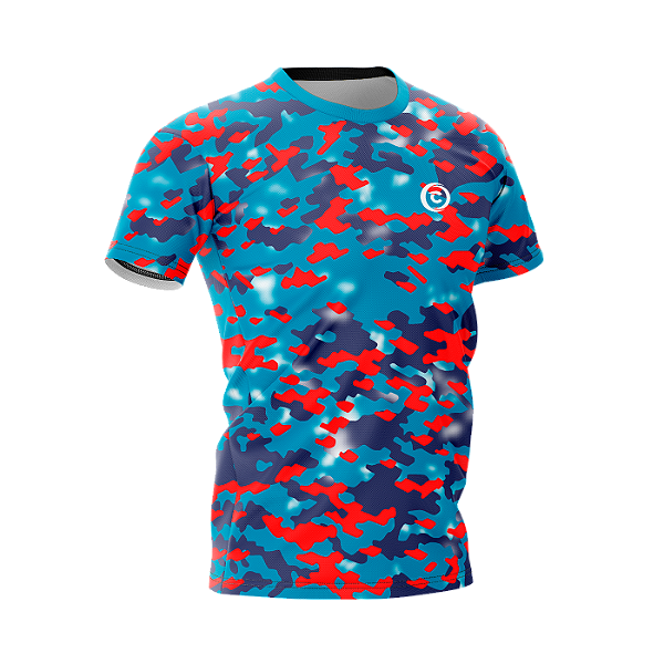 Camiseta Cazual Confort Premium Plus Size Sportswear UV 50+ Modelo CDPPS#0018