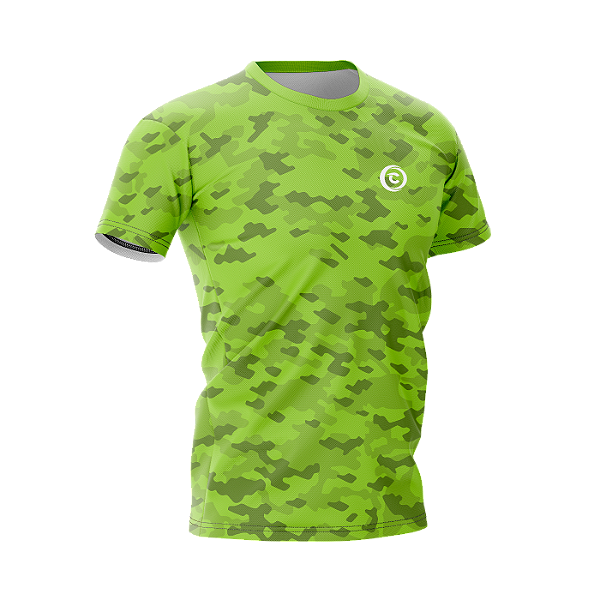 Camiseta Cazual Confort Premium Plus Size Sportswear UV 50+ Modelo CDPPS#0020