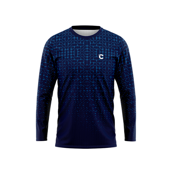 Camiseta Manga Longa Dry Fit Sportswear UV 50+ Modelo CBML#0001