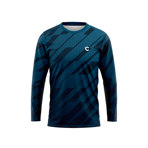 Camiseta Manga Longa Dry Fit Sportswear UV 50+ Modelo CBML#0002