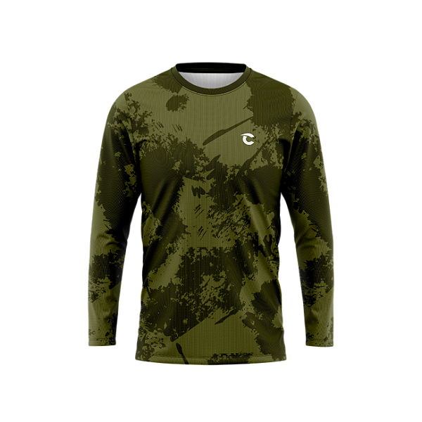 Camiseta Manga Longa Dry Fit Sportswear UV 50+ Modelo CBML#0007